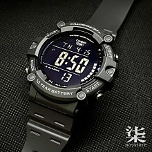 【柒號本舖】CASIO 卡西歐大液晶野戰電子錶-黑 # AE-1500WH-8B (台灣公司貨)