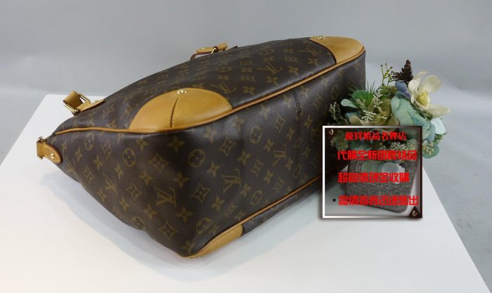 ☆優買二手精品名牌店☆ LV M41231 TOTE 原花老花字紋 肩背包購物包托特包斜背包拉鍊包 出清品