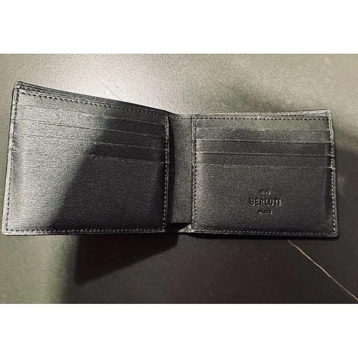 【ROOM 3703】BERLUTI Venezia Leather Billfold Wallet  皮夾 二手美品