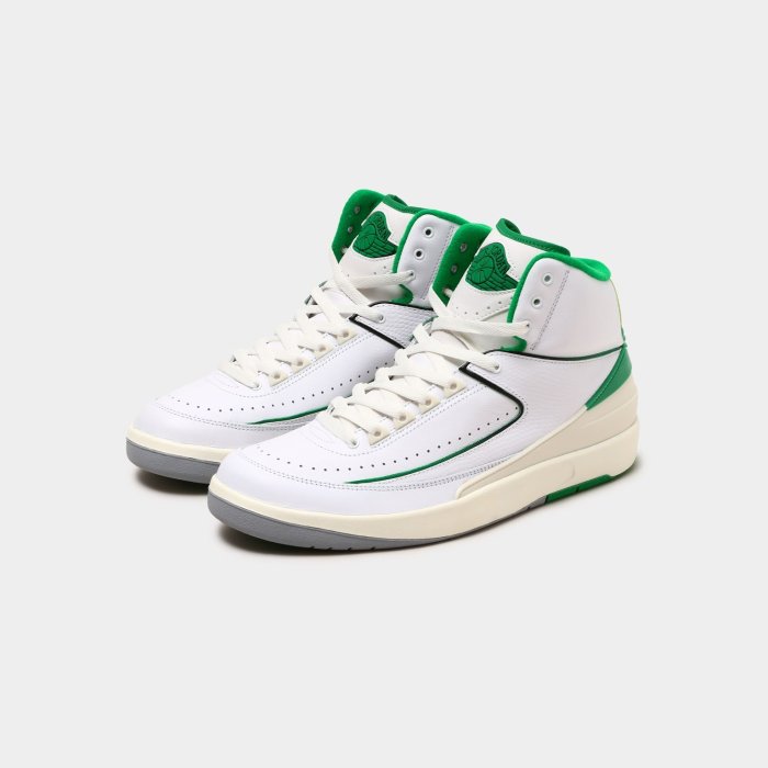 AIR JORDAN 2 RETRO LUCKY GREEN 白綠 DR8884-103。太陽選物社