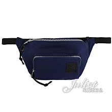 【茱麗葉精品】全新精品 LOEWE 專櫃商品 Bumbag 烙印LOGO簡約素面帆布胸口包/腰包.深藍 現貨