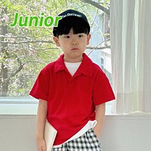 JS~JM ♥上衣(RED) BAILEY-2 24夏季 BIY240418-072『韓爸有衣正韓國童裝』~預購
