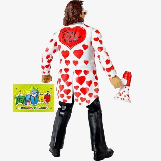 ☆阿Su倉庫☆WWE摔角 Jimmy Hart Hall of Fame Elite Figure 名人堂精華版人偶公仔