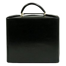 愛馬仕 hermes 古董收藏 box皮 K刻 1955年 黑色手提箱 手提包 真正的vintage