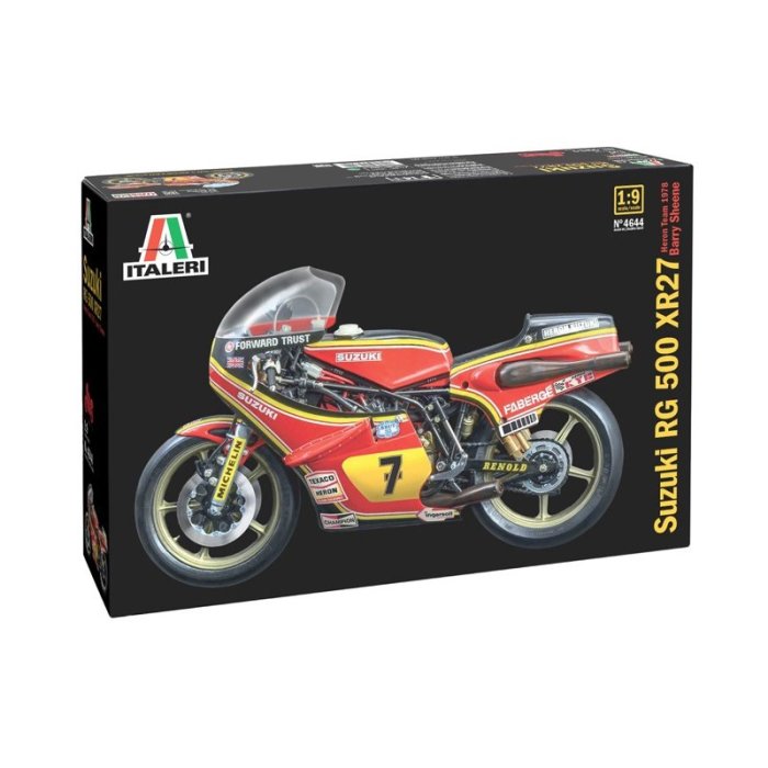 義大利Italeri(現貨) 鈴木Suzuki RG 500 XR27 1:9 #4644