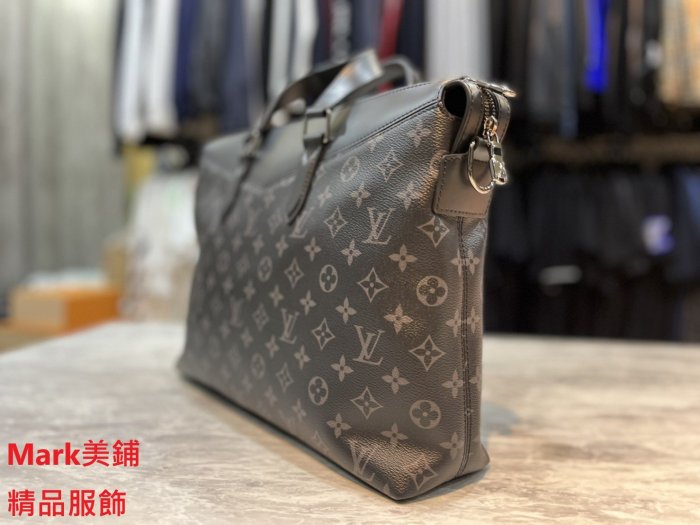 【Mark美鋪】LOUIS VUITTON LV M40566 BRIEFCASE EXPLORER 斜背 手提 公事包