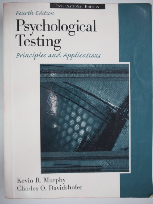 【月界二手書店】Psychological Testing（絕版）_Kevin R. Murphy　〖心理〗AJA