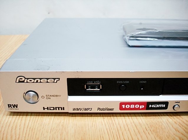 @【小劉家電】PIONEER  HDMI  USB  DVD播放機,DV-400V型 ,附代用遙控器