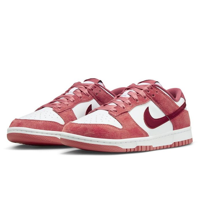 【A-KAY0】NIKE 女鞋 W DUNK LOW VALENTINE'S DAY 情人節 莓果紅草莓粉【FQ7056-100】