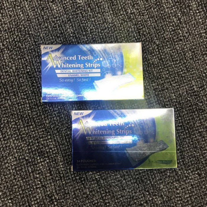 【萬家】牙齒美白貼 現貨 美國Advanced Teeth Whitening Strips 牙齒美白貼28片