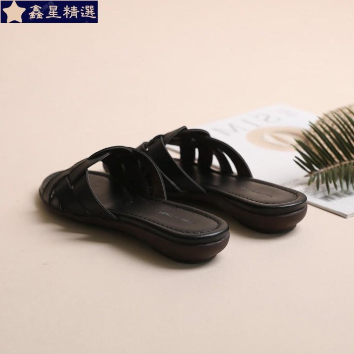 [PINK ELEPHANT] 輕便舒適的編織拖鞋(3cm)_344610-鑫星精選