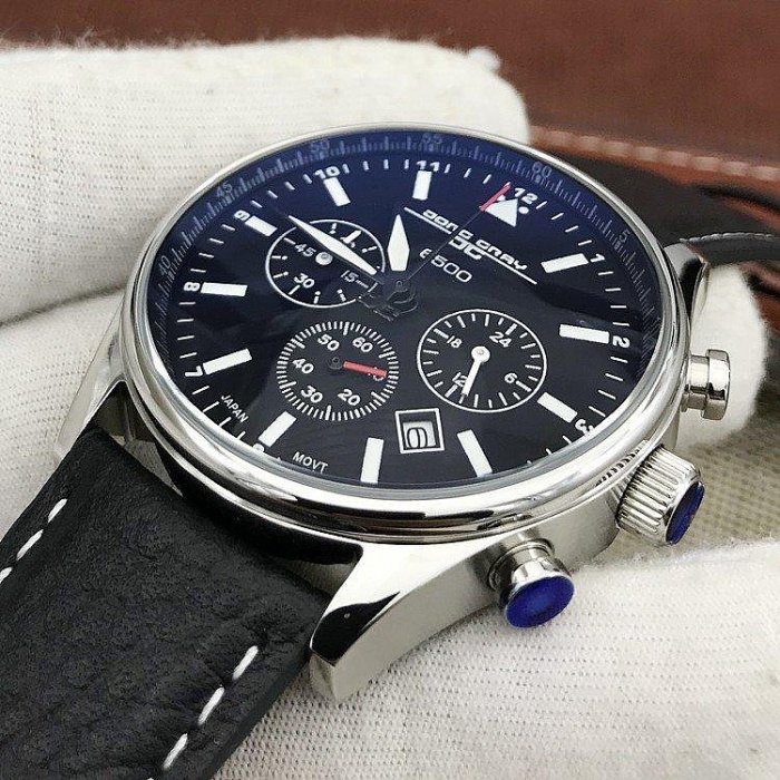 現貨Jorg Gray奧巴馬同款手錶JG6500皮帶石英錶商務休閒石英男錶