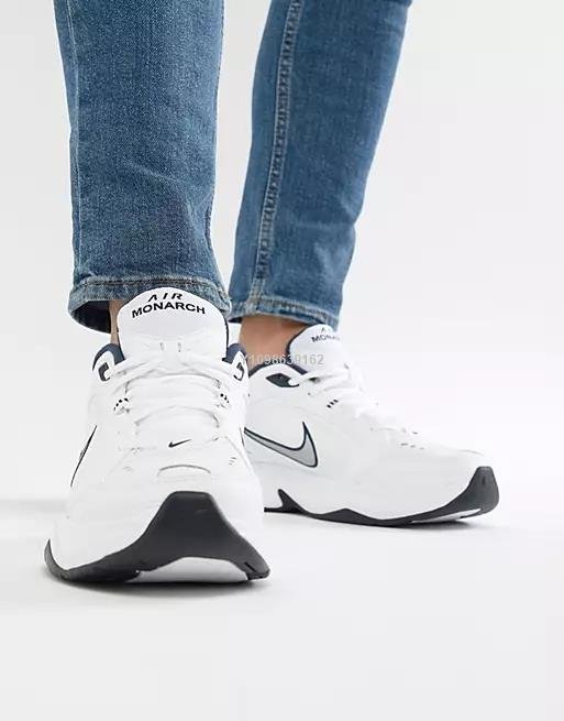 【代購】Nike Air Monarch IV 白 復古休閒運動百搭慢跑鞋 415445-102男女鞋