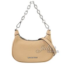 【茱麗葉精品】全新精品 MICHAEL KORS 專櫃商品 CORA 經典荔枝皮革迷你兩用鍊帶包.駝色 現貨