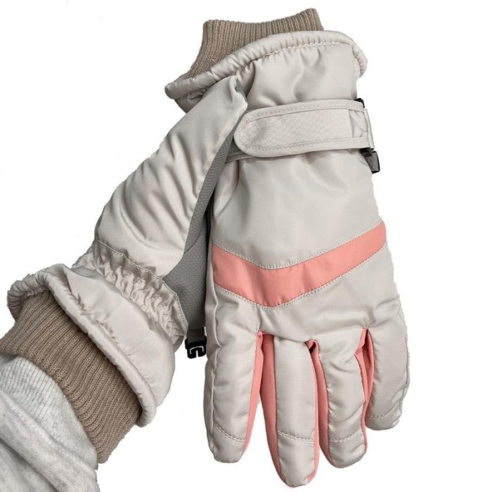 滑雪手套棉男女冬季防風防寒凍防水防滑加厚加絨保暖騎車登山手套