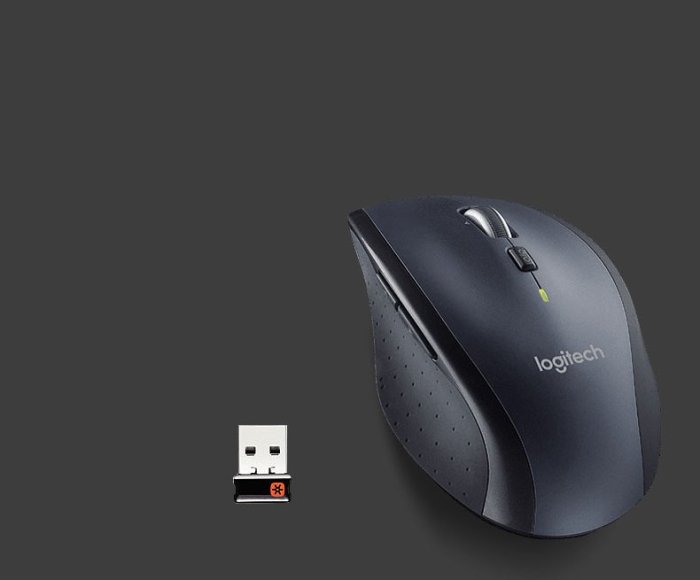 台灣現貨 羅技 Logitech M705 2.4G 無線雷射滑鼠 無線滑鼠 省電 電池可用三年