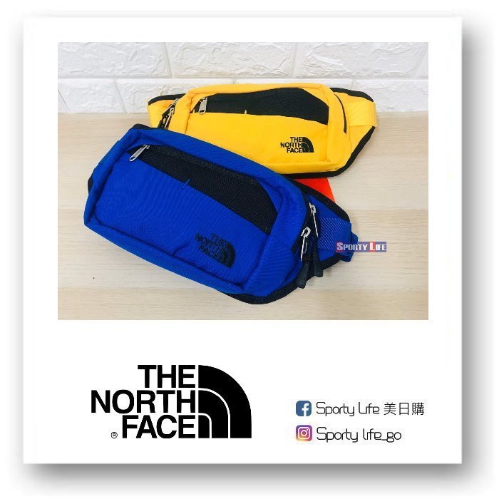 【SL美日購】THE NORTH FACE BOZER 北臉 二代腰包 黃色 側背包 側肩包 包包 美國限定 美國代購