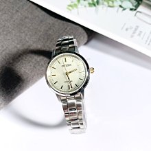 EM0930-58P CITIZEN ECO-Drive 光動能 簡約 時尚 女錶 香檳金 公司貨