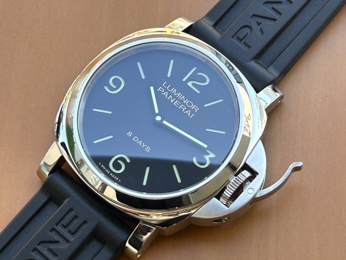 飛馬當舖 PANERAI 沛納海 2015保單 Luminor PAM560 八日鍊 透背 三明治面盤 44mm 9成5新