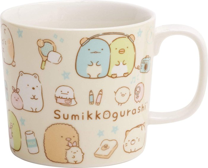 《散步生活雜貨-廚房散步》日本進口 San-X Sumikko 角落生物 陶器 馬克杯-兩款選擇