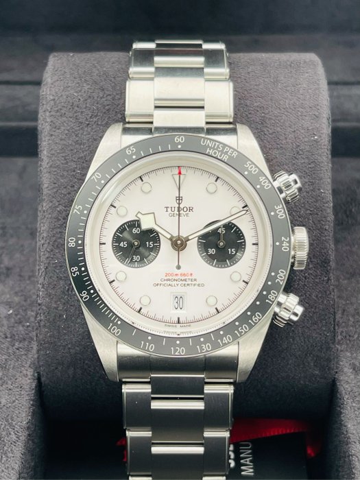 TUDOR 帝舵 Heritage Black Bay Chrono 79360N 碧灣 計時碼錶 白熊貓，MT5813自製機芯 自動上鍊 41mm