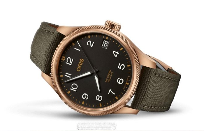 【低調的奢華】歐力士 ORIS 全新 BIG CROWN 青銅 大錶徑41mm 自動上鍊 飛行錶~原廠盒單 國內AD