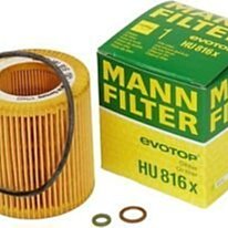 【易油網】MANN HU 816X 機油芯 機油濾芯 N52 N54 N55 六缸 E90 F30 E60 F10