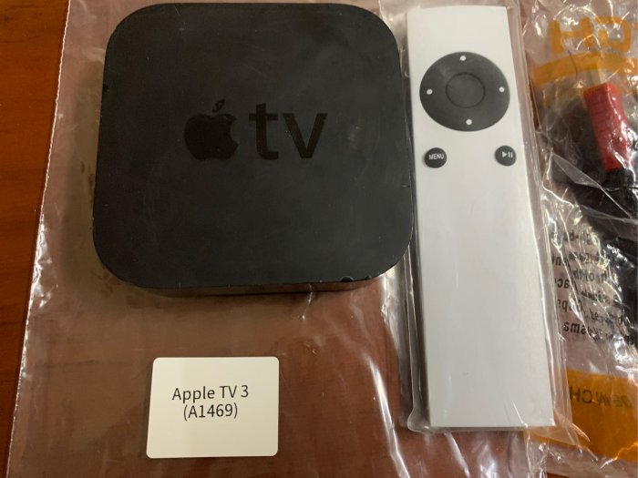 Apple TV3 (A1469) ，二手良品，提供30天保固