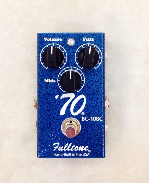 立昇樂器 Fulltone 70-BC Fuzz 經典 美國手工 單顆破音效果器 原廠代理公司貨