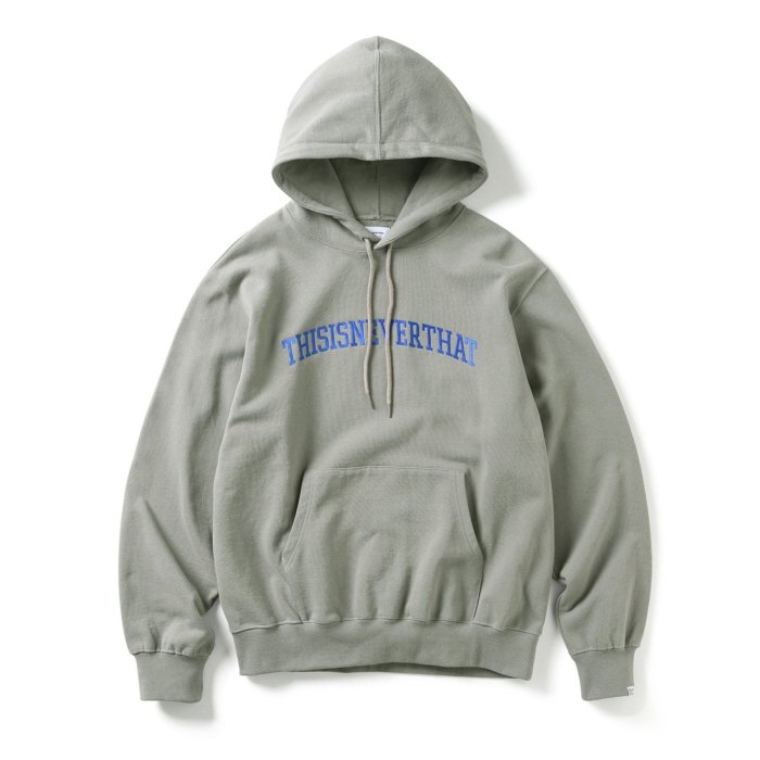 ZEKE 現貨保證真品日本公司貨Thisisneverthat ARCH-LOGO HOODIE 厚磅連