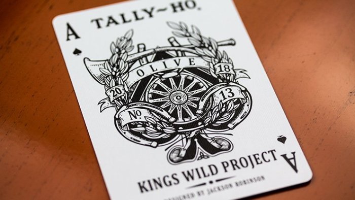 Olive Tally Ho no. 13 Playing Cards Olive Tally Ho撲克牌