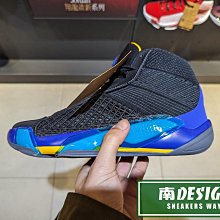 南🔥2024 2月 NIKE Air Jordan XXXVIII PF 籃球鞋 運動 男款 黑藍 DZ3355-001