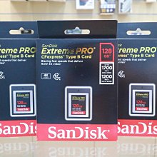 【日產旗艦】Sandisk Extreme PRO Type B CFexpress 128G 1700MB 公司貨