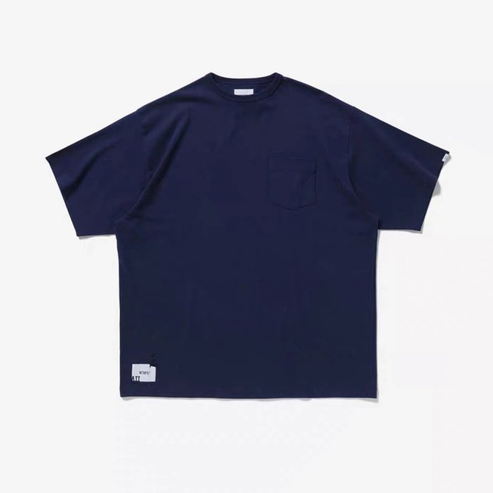 21SS Wtaps x SSZ x AH.H Blank SS Cotton Pocket Tee 聯名短袖T恤