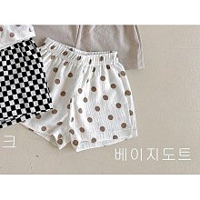 XS~XL ♥褲子(베이지도트) CHURROS-2 24夏季 CHS240507-058『韓爸有衣正韓國童裝』~預購