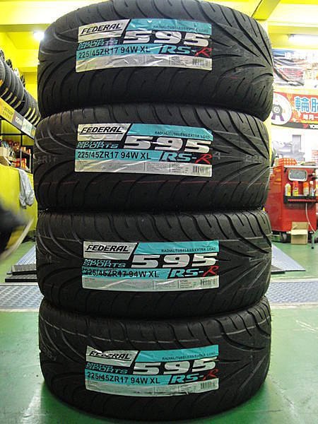 {順加輪胎}飛達595RSR 235/40/18 RS4.S3.八代CV.FOCUS AD08.RE11.NT555.DZ101.R1R可參考