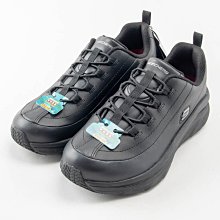 SKECHERS  女工作鞋系列 D'LUX WALKER SR 寬楦款  抗濕滑大底 電氣絕緣 108079WBLK