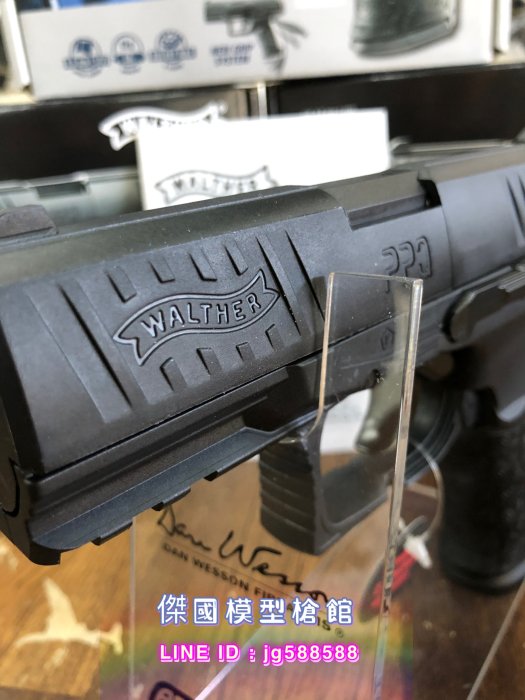 WALTHER PPQ 手槍 4.5mm 喇叭彈 CO2槍 (德國膛線來福線鉛彈警用警察武器BB槍)