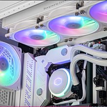 小白的生活工場*Coolermaster Mobius 120P ARGB 白色版 12公分風扇