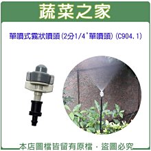 【蔬菜之家滿額免運】單噴式霧狀噴頭(2分1/4"單噴頭)(C904.1)(顏色隨機出貨)