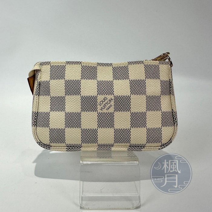 LOUIS VUITTON 路易威登 N58010 白棋盤麻將包  精品包包  時尚百搭 肩背包 精品 包包