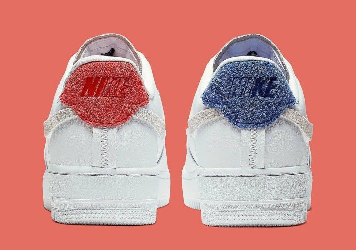 Nike Air Force 1 “Vandalized” 898889-103 白藍紅 白灰 麂皮 鴛鴦