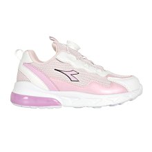 DIADORA 女中童酷炫閃燈慢跑鞋-超寬楦(運動 童鞋 寬楦 反光「DA13103」≡排汗專家≡