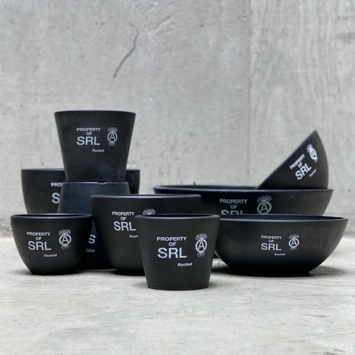 希望商店】NEIGHBORHOOD SRL. TAPERED-M / P-PLANT POT 21SS 中型塊根