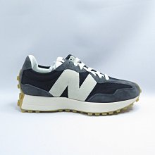 New Balance 327 男女款 復古運動鞋 休閒鞋 MS327KB1 黑灰 焦糖底【iSport愛運動】