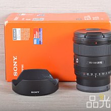 【品光數位】Sony FE 20mm F1.8 G FOR E-MOUNT #124573