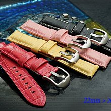 【時間探索】 Panerai 沛納海 代用 進口高級短款錶帶版 ( 22mm )