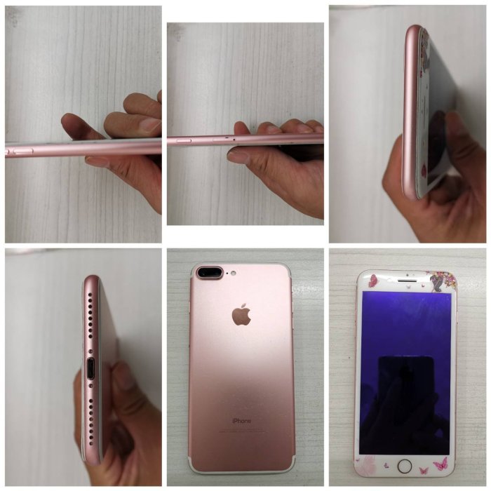 玫金 iphone7 plus 5.5寸 128G 台灣公司貨 中古手機 二手