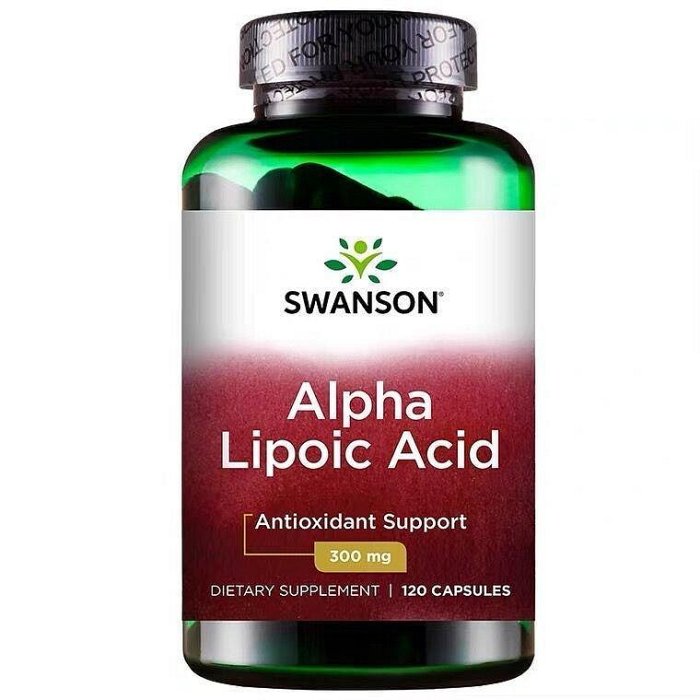 樂派  阿爾法a硫辛酸Alpha Lipoic Acid 300mg120粒 swanson