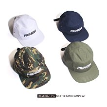 南◇現  PRIMERA MULTI CAMO CAMP CAP 五分割帽 迷彩/軍綠/深藍/白色 軍帽 街頭帽子